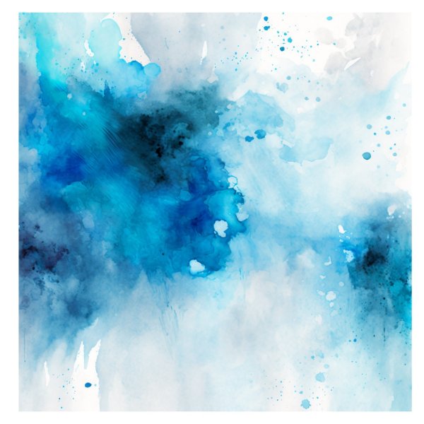 1 Aquarelles pour Doodling Vol 3 Couleurs Froides