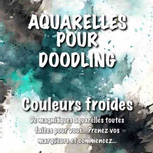 Aquarelles for Doodling Vol 3 cool couverture